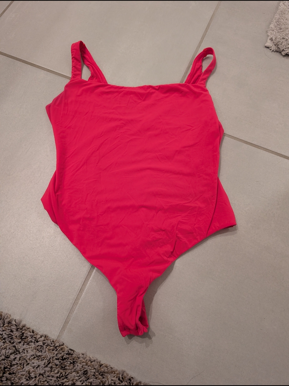 SKIMS Neon Pink Bodysuit